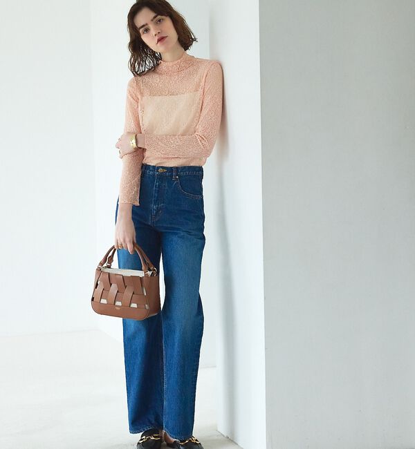 LOWELL things「Latti/レザー2WAYミニショルダーバッグ」|かごバッグ|