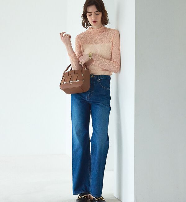 LOWELL things「Latti/レザー2WAYミニショルダーバッグ」|かごバッグ|