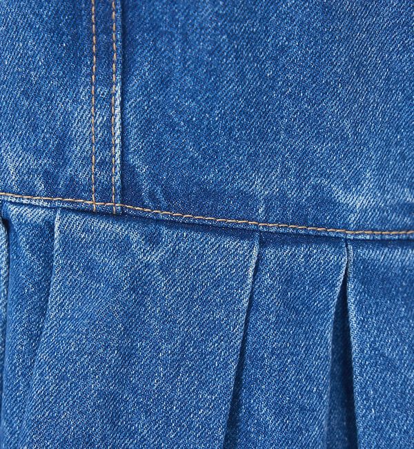 abahouse mavie「ウォッシュドデニムキャミ/レイヤード/バックリボン/春服/夏服」|キャミソール|