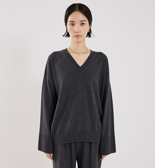 The Store by C' 「【COCUCA】Vネックニット」|ニット・セーター|