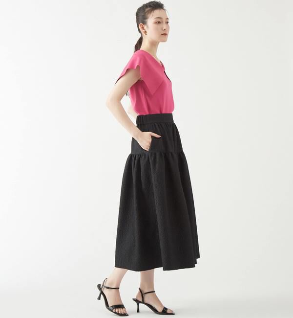 TIARA「ビッグカラーニット」|ニット・セーター|