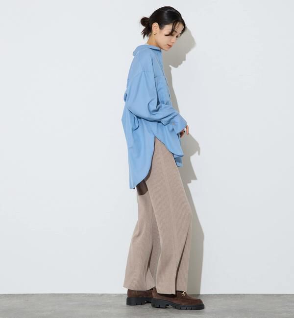 Liesse「コットンテンセルシャツ」|シャツ・ブラウス|