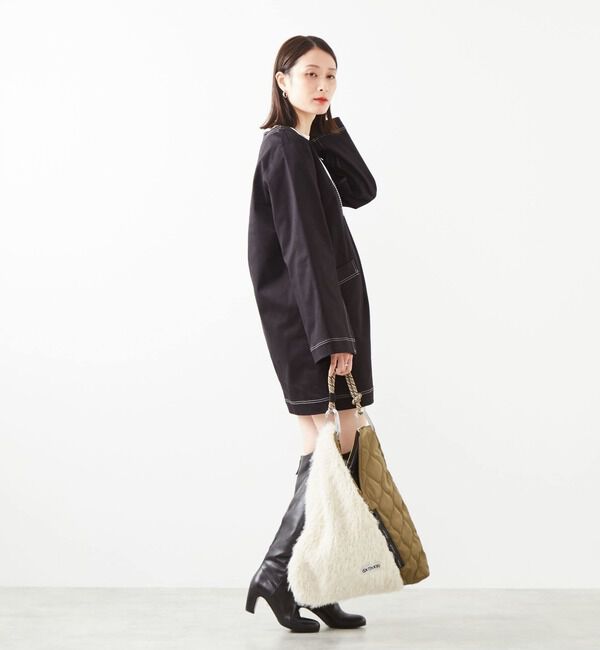 Soffitto「Vネックミニワンピース」|ワンピース|