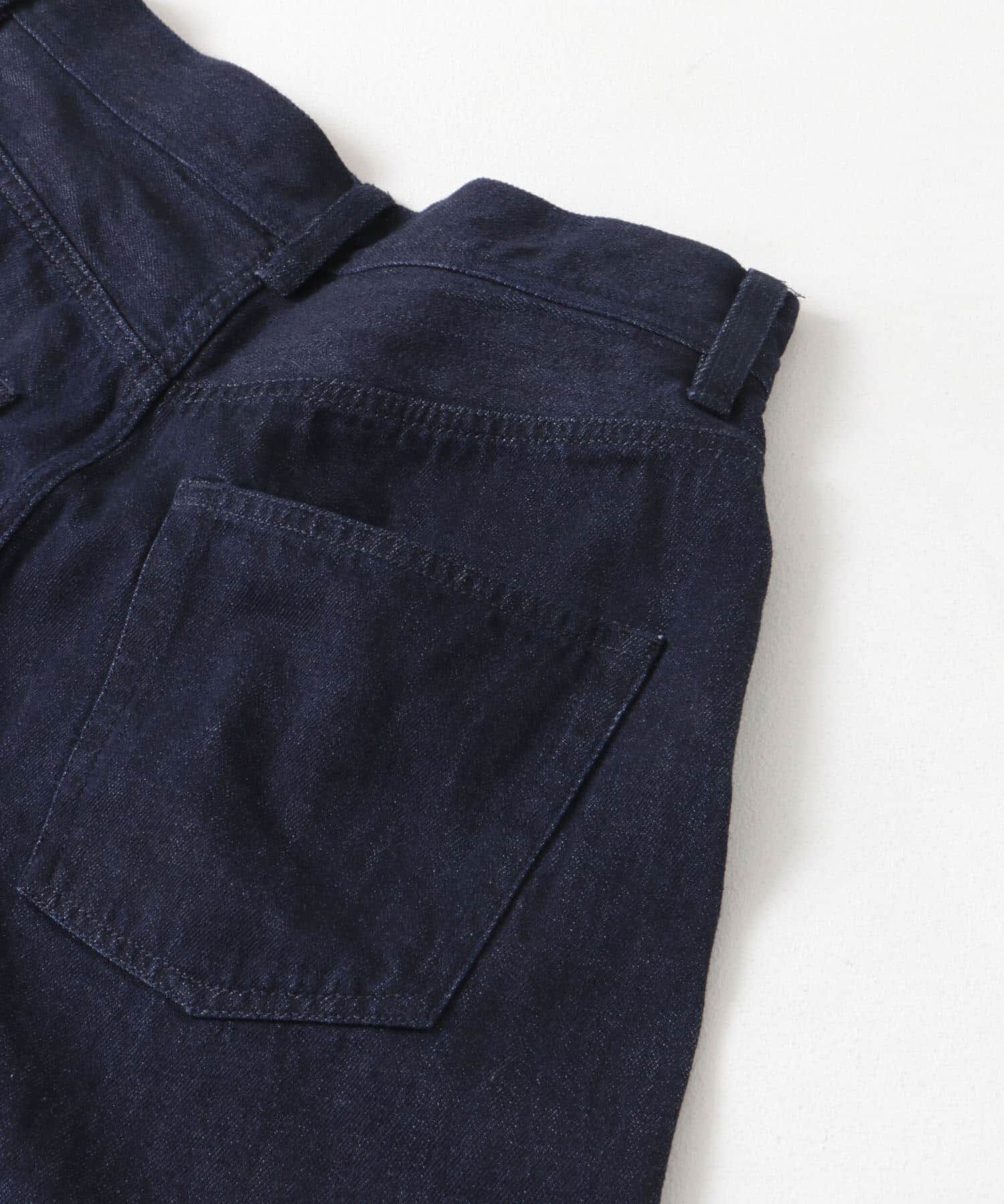 URBAN RESEARCH DOORS「Denim Tuck Wide Pants」|デニム|