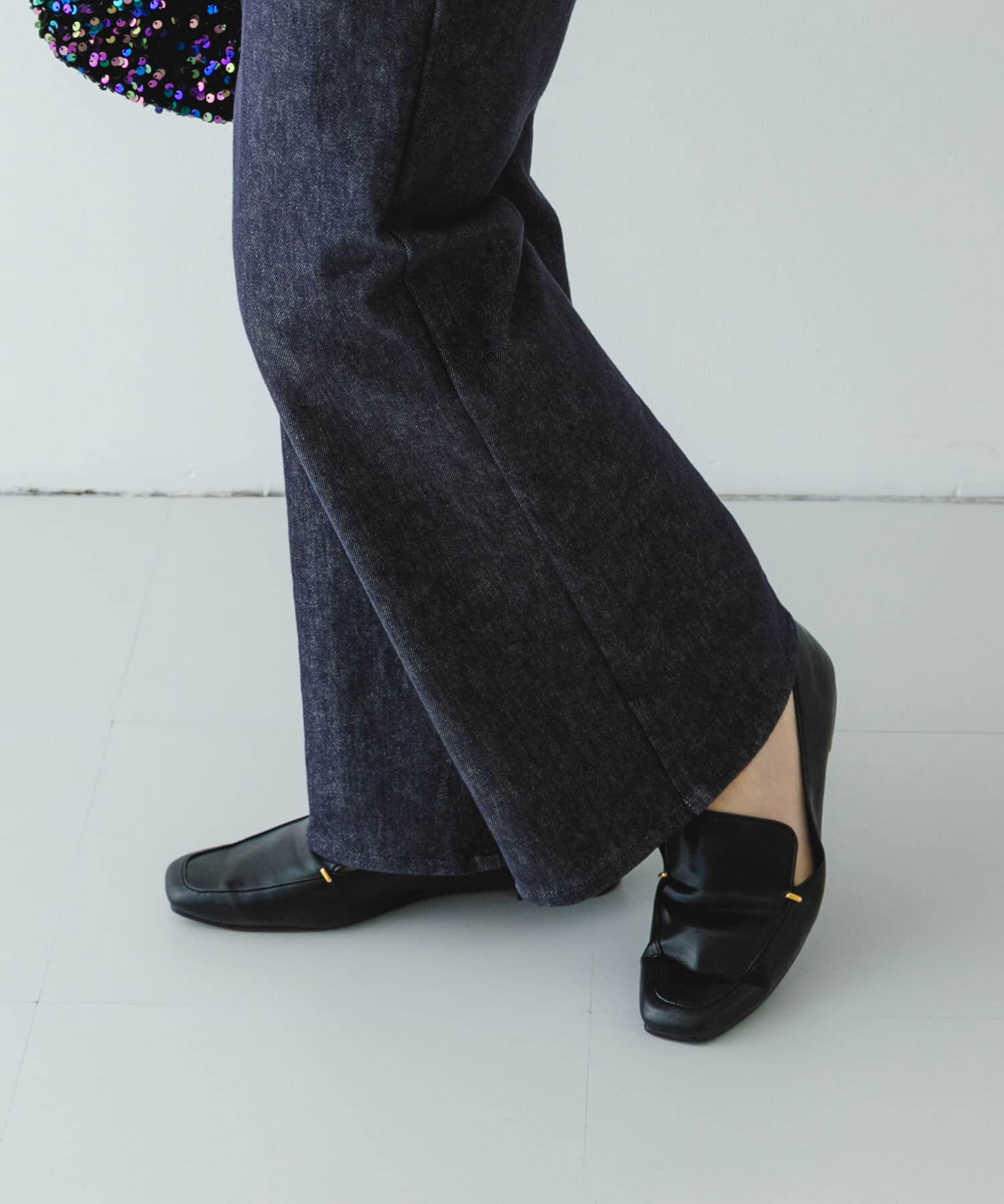 RODE SKO「『MADE IN JAPAN』スクエアトゥプチメタルローファー」|ローファー|