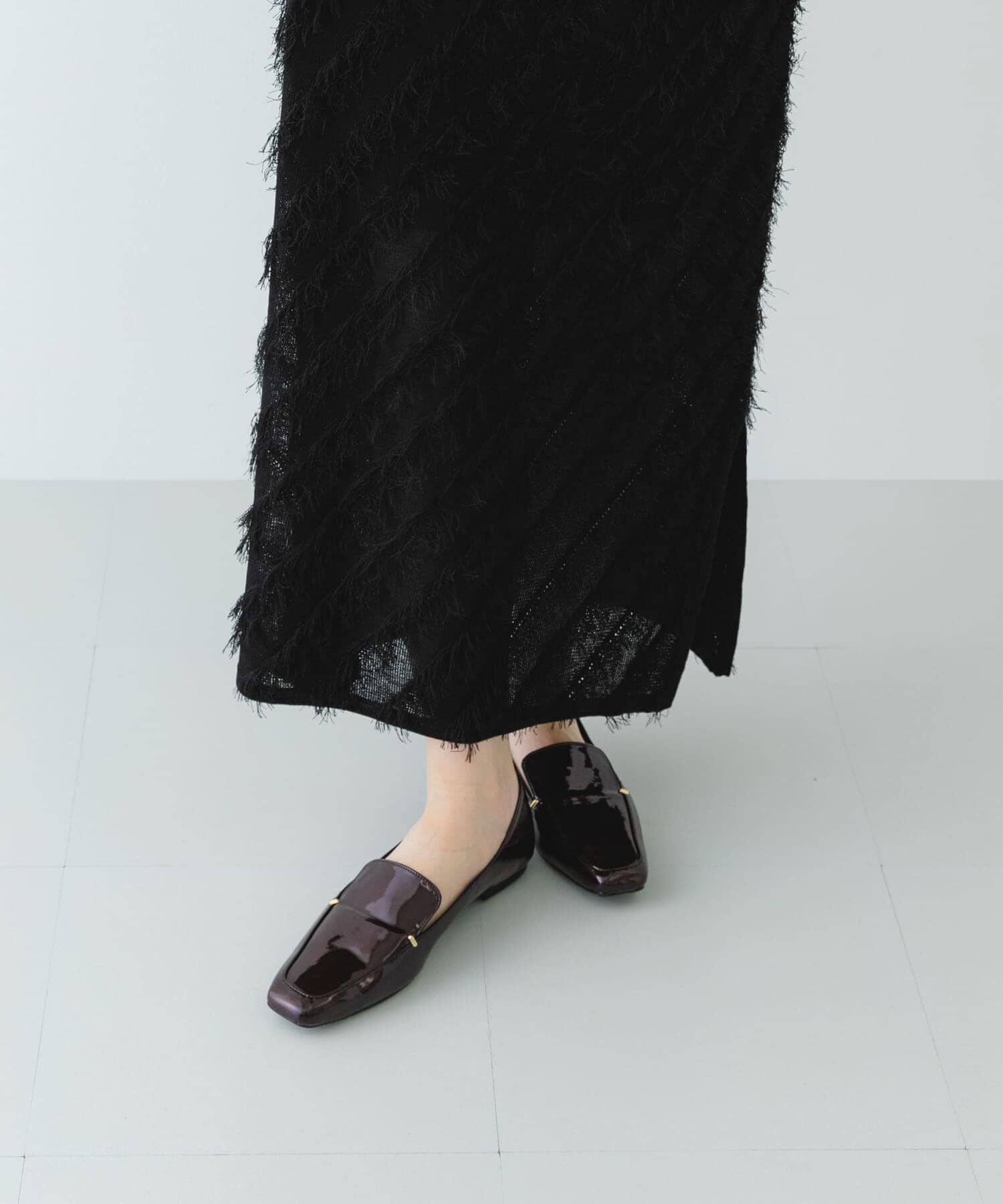 RODE SKO「『MADE IN JAPAN』スクエアトゥプチメタルローファー」|ローファー|