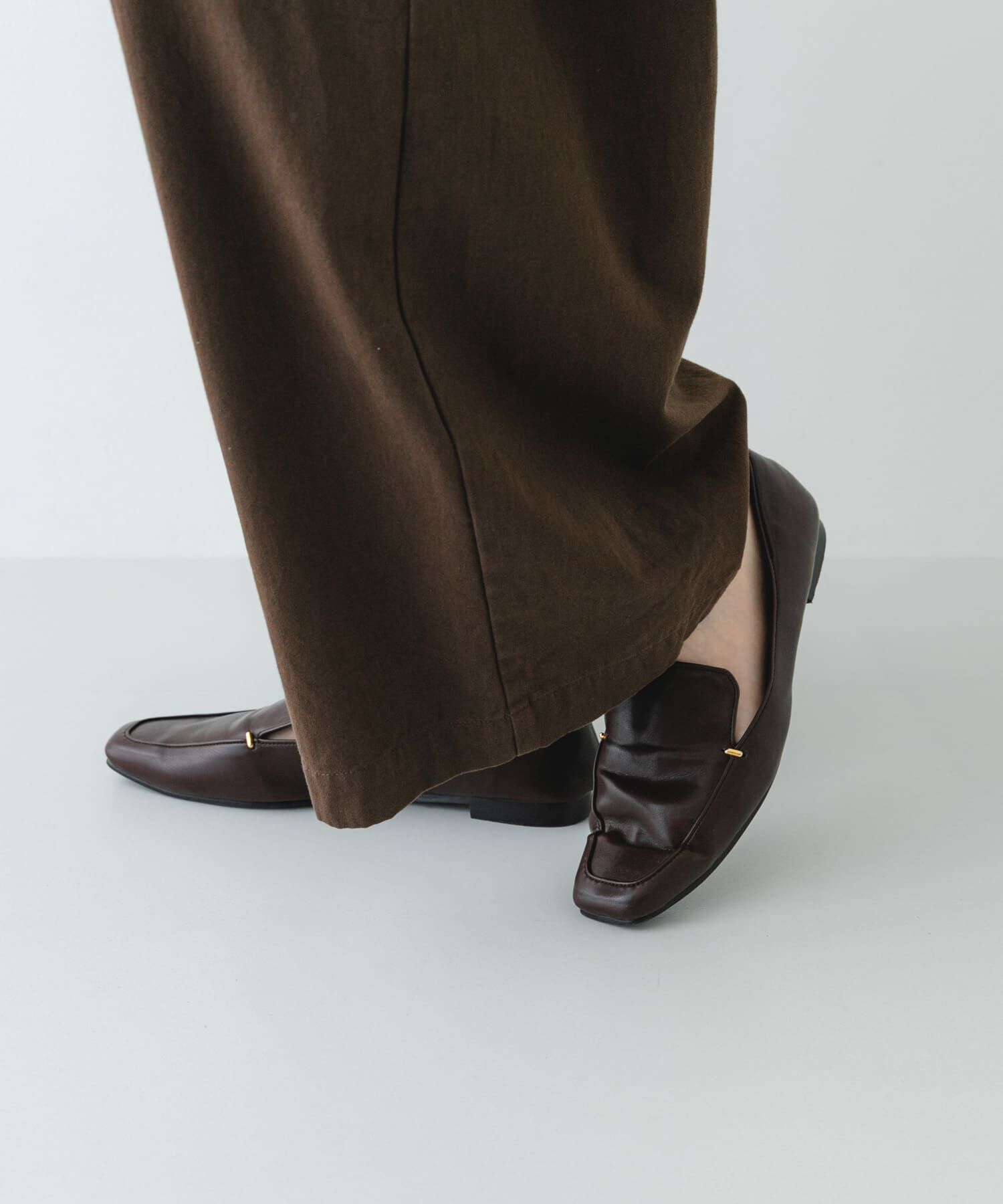 RODE SKO「『MADE IN JAPAN』スクエアトゥプチメタルローファー」|ローファー|