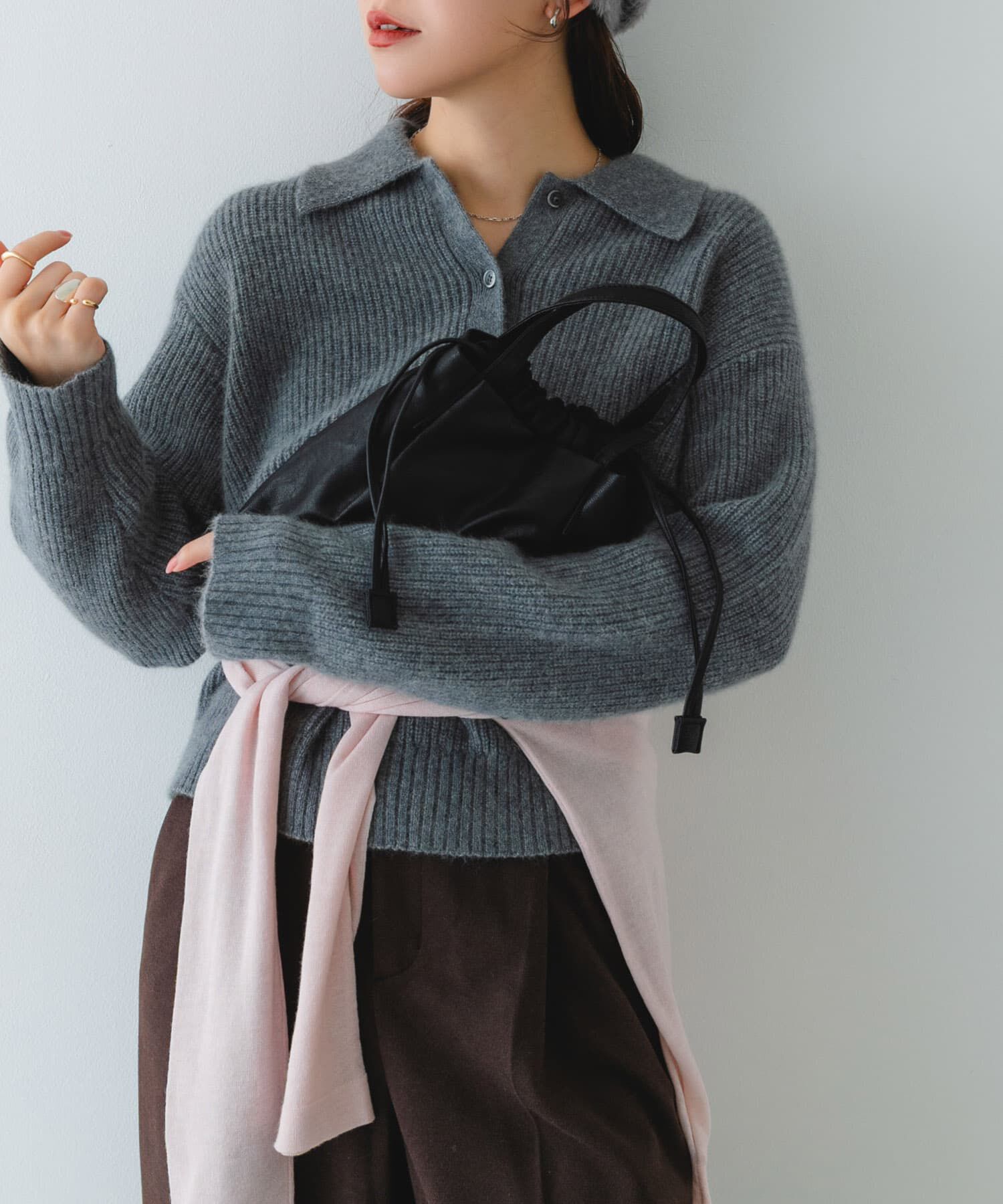 RODE SKO「『XSサイズ』ウォッシャブルプチバッグ」|ショルダー・メッセンジャー|ブラック