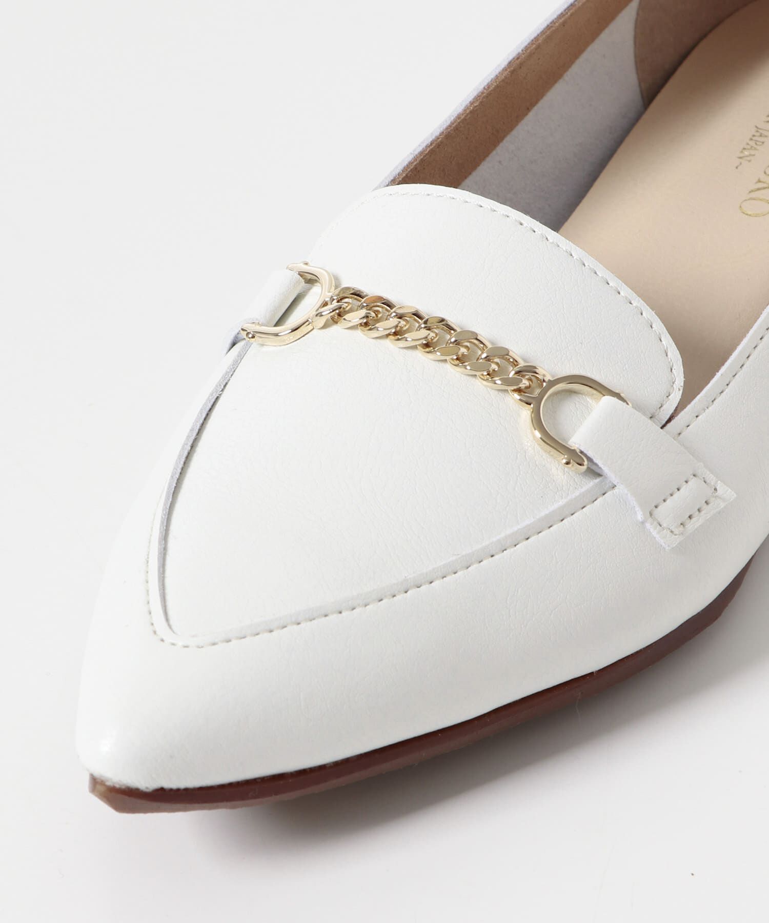 RODE SKO「『MADE IN JAPAN』プチチェーンフラットシューズ」|ローファー|