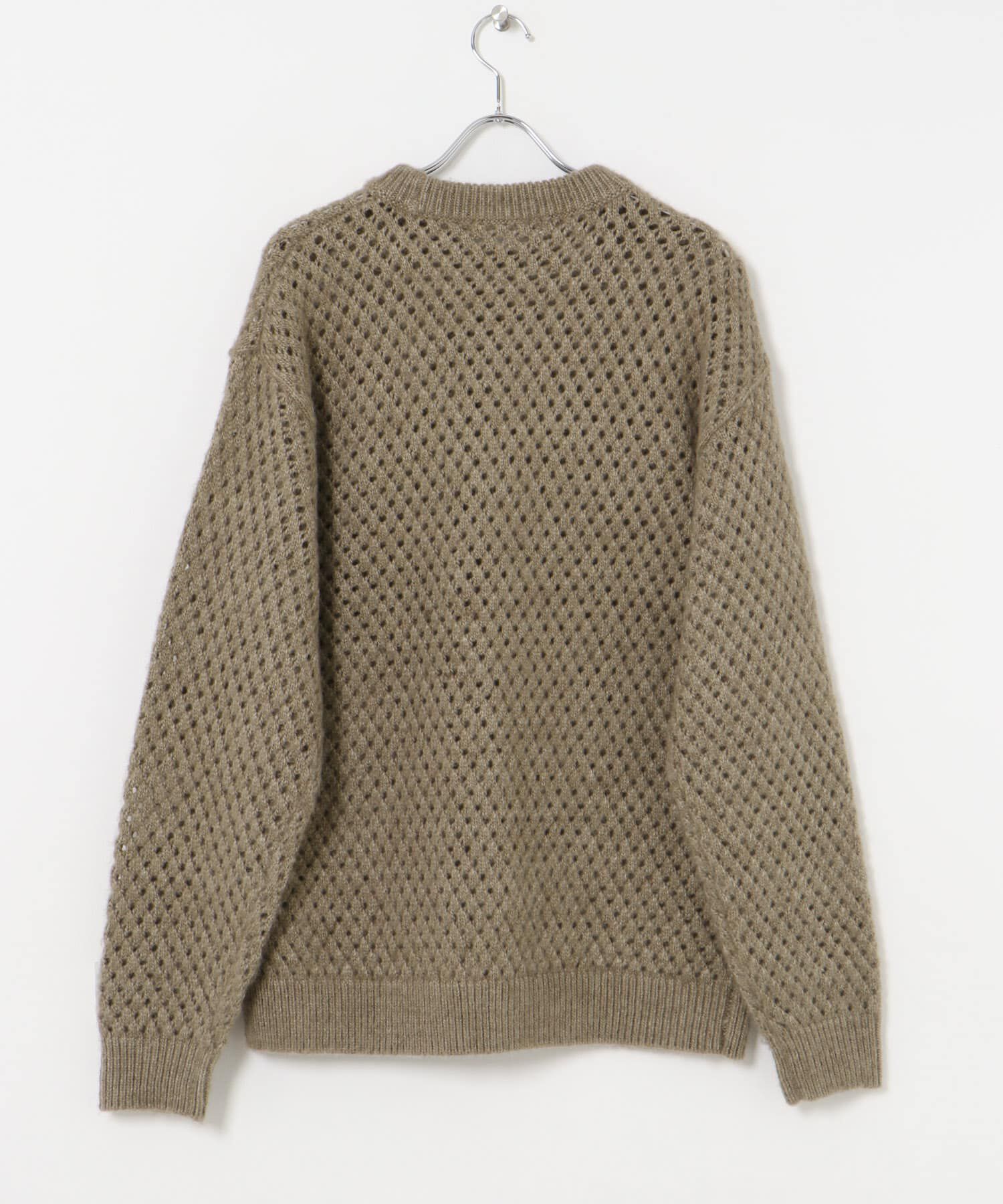 URBAN RESEARCH「ウールアクリルメッシュニット」|ニット・セーター|