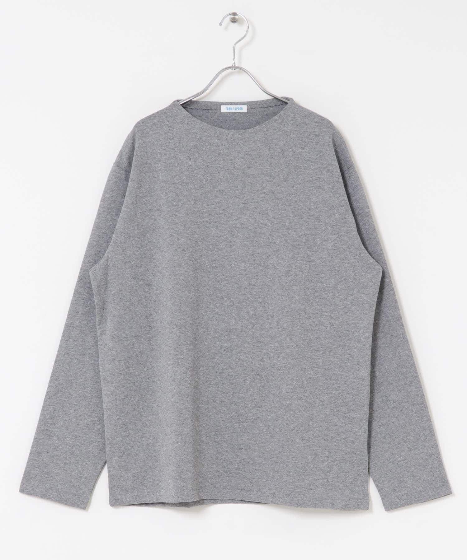 URBAN RESEARCH DOORS「FORK&SPOON　プレーンボートネックカットソー」|Tシャツ・カットソー|