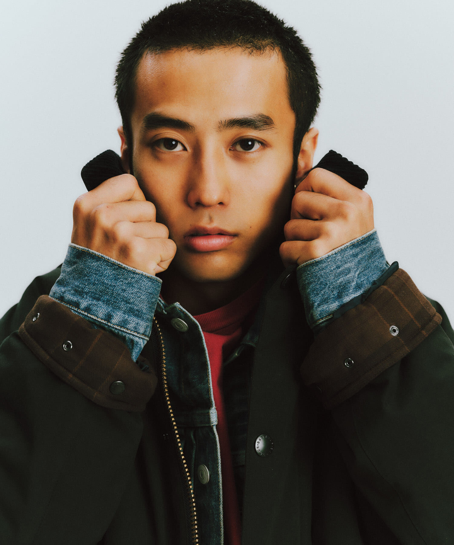 URBAN RESEARCH「『別注』Barbour / URBAN RESEARCH　PADDED OS BEAUFORT」|ノーカラーコート|