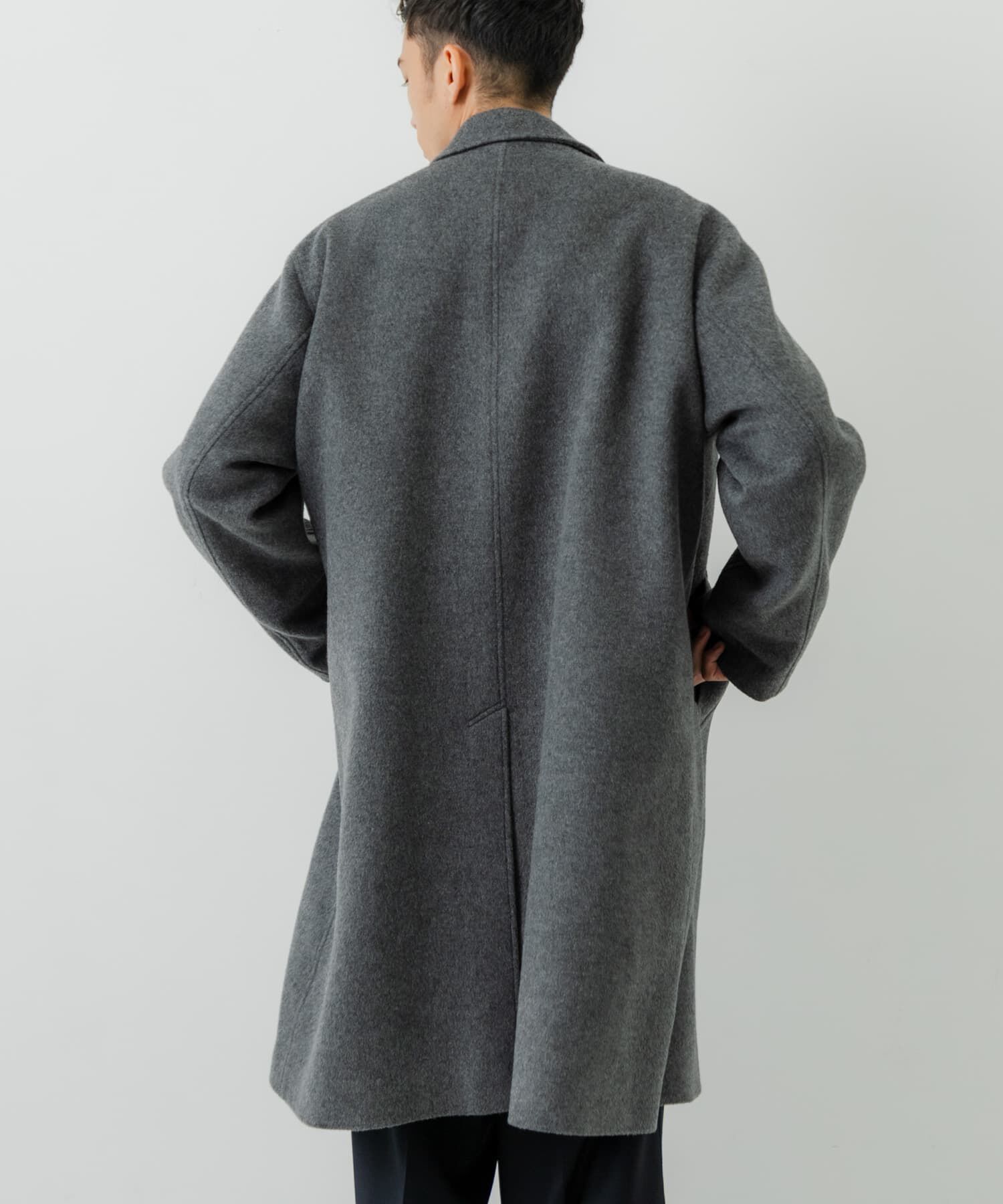 URBAN RESEARCH「WOOL OVER CHESTER COAT」|チェスターコート|