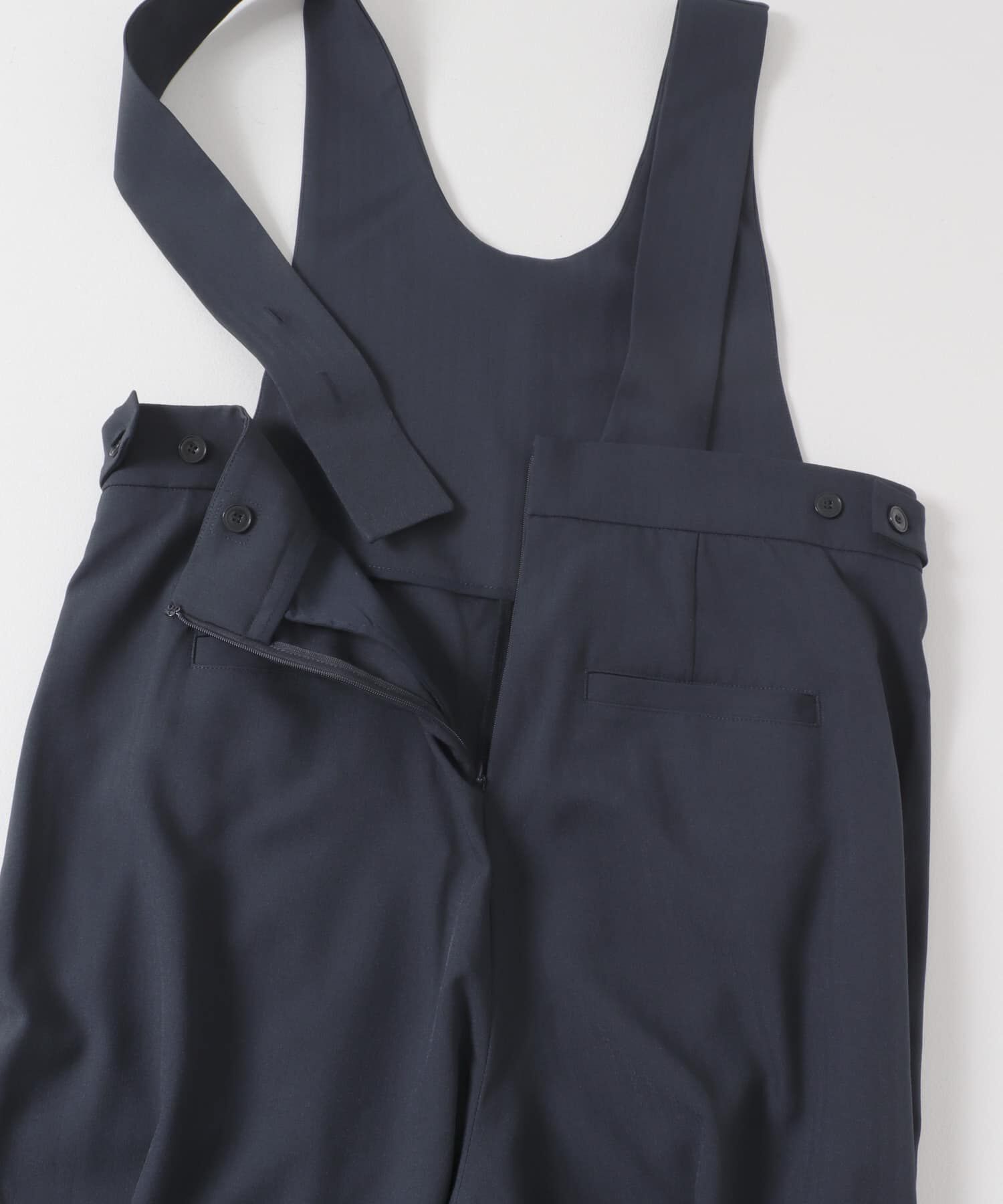 URBAN RESEARCH DOORS「FORK&SPOON　Uネックプラケットオーバーオール」|ワンピース|