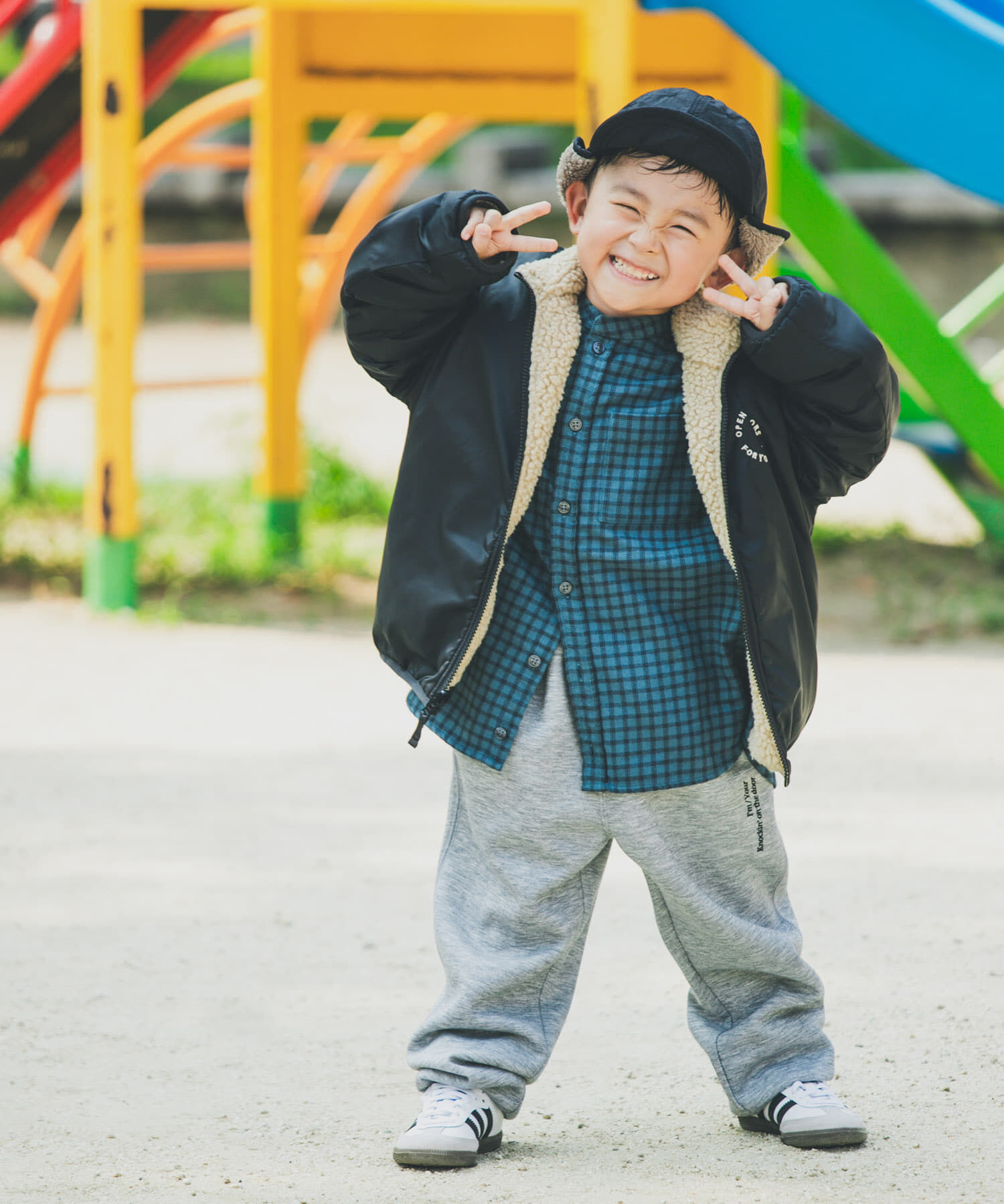 URBAN RESEARCH DOORS「リバーシブルボアジャケット(KIDS)」|その他|