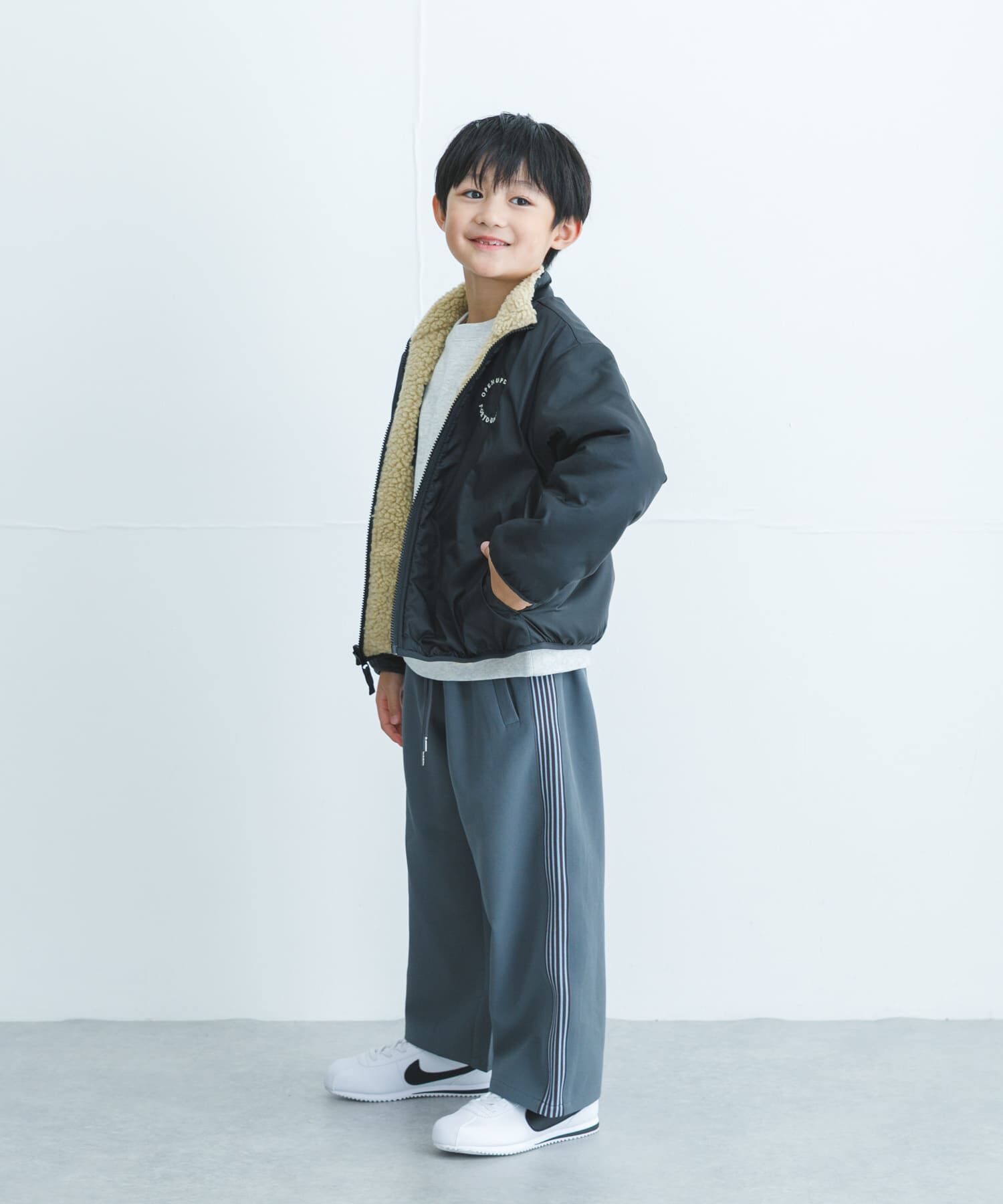 URBAN RESEARCH DOORS「リバーシブルボアジャケット(KIDS)」|その他|