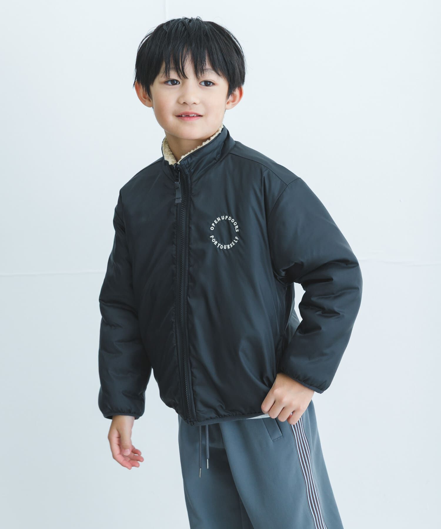 URBAN RESEARCH DOORS「リバーシブルボアジャケット(KIDS)」|その他|