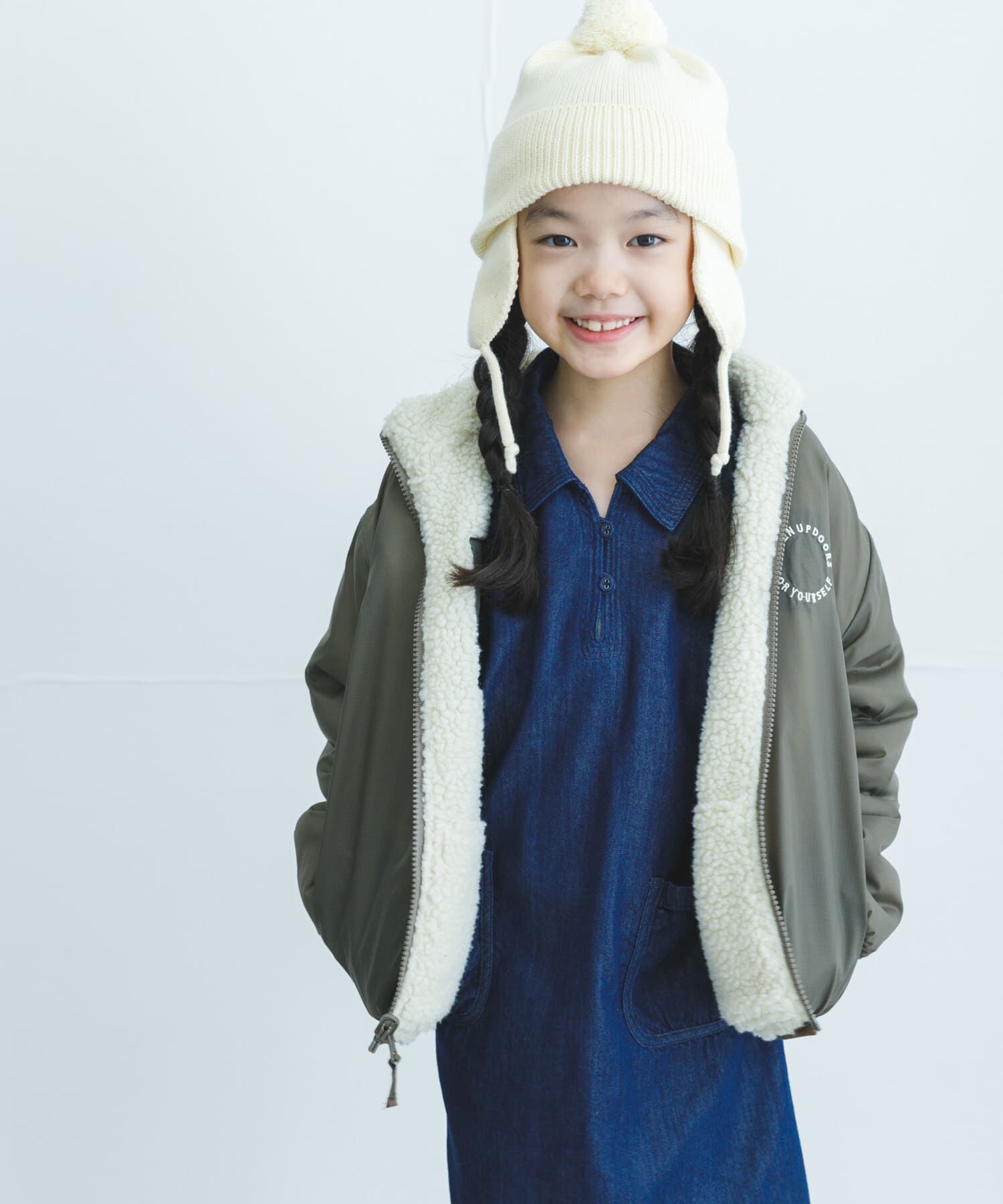 URBAN RESEARCH DOORS「リバーシブルボアジャケット(KIDS)」|その他|