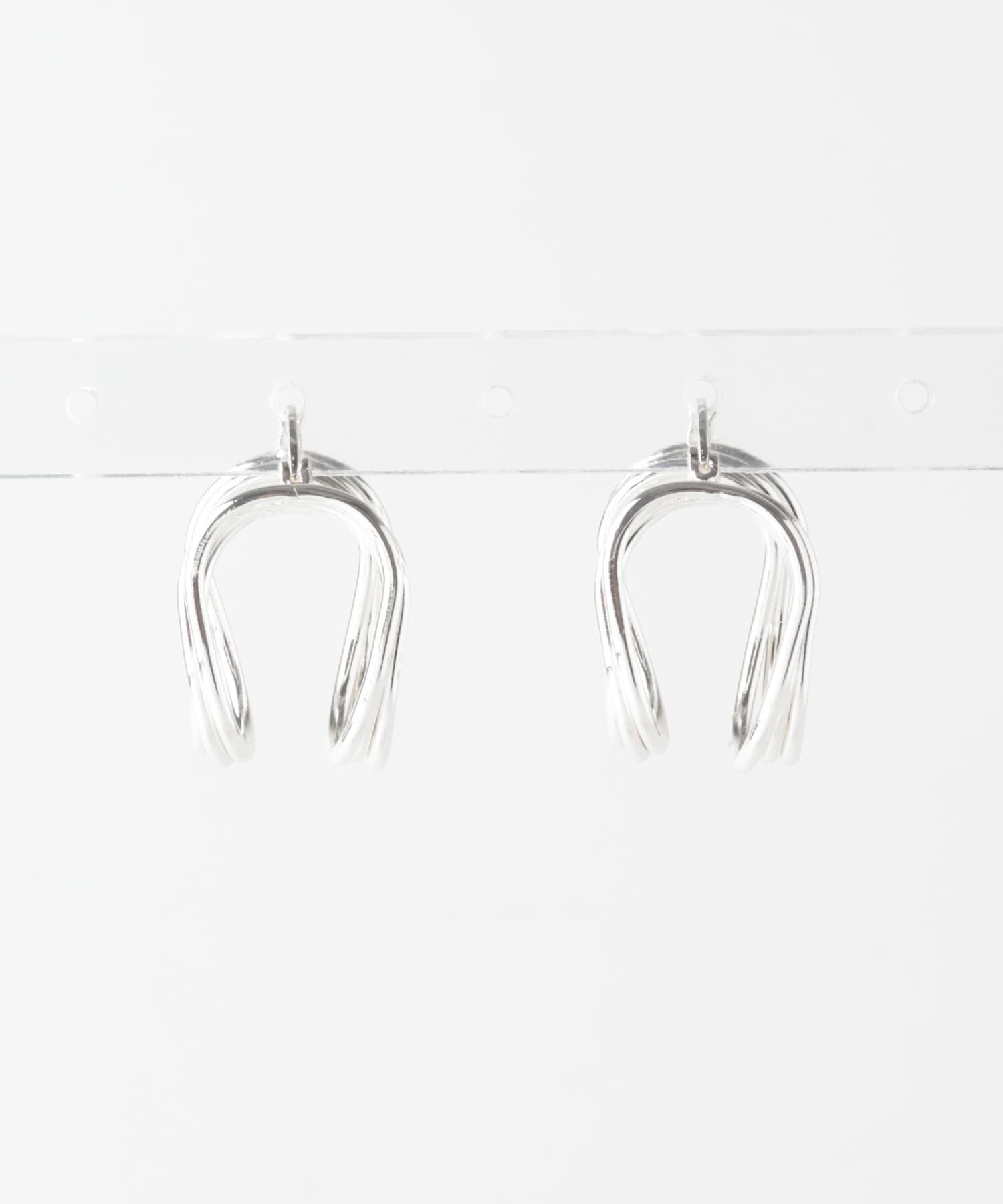 URBAN RESEARCH ROSSO「CHIGNON　3ラインカーブピアス」|ピアス|