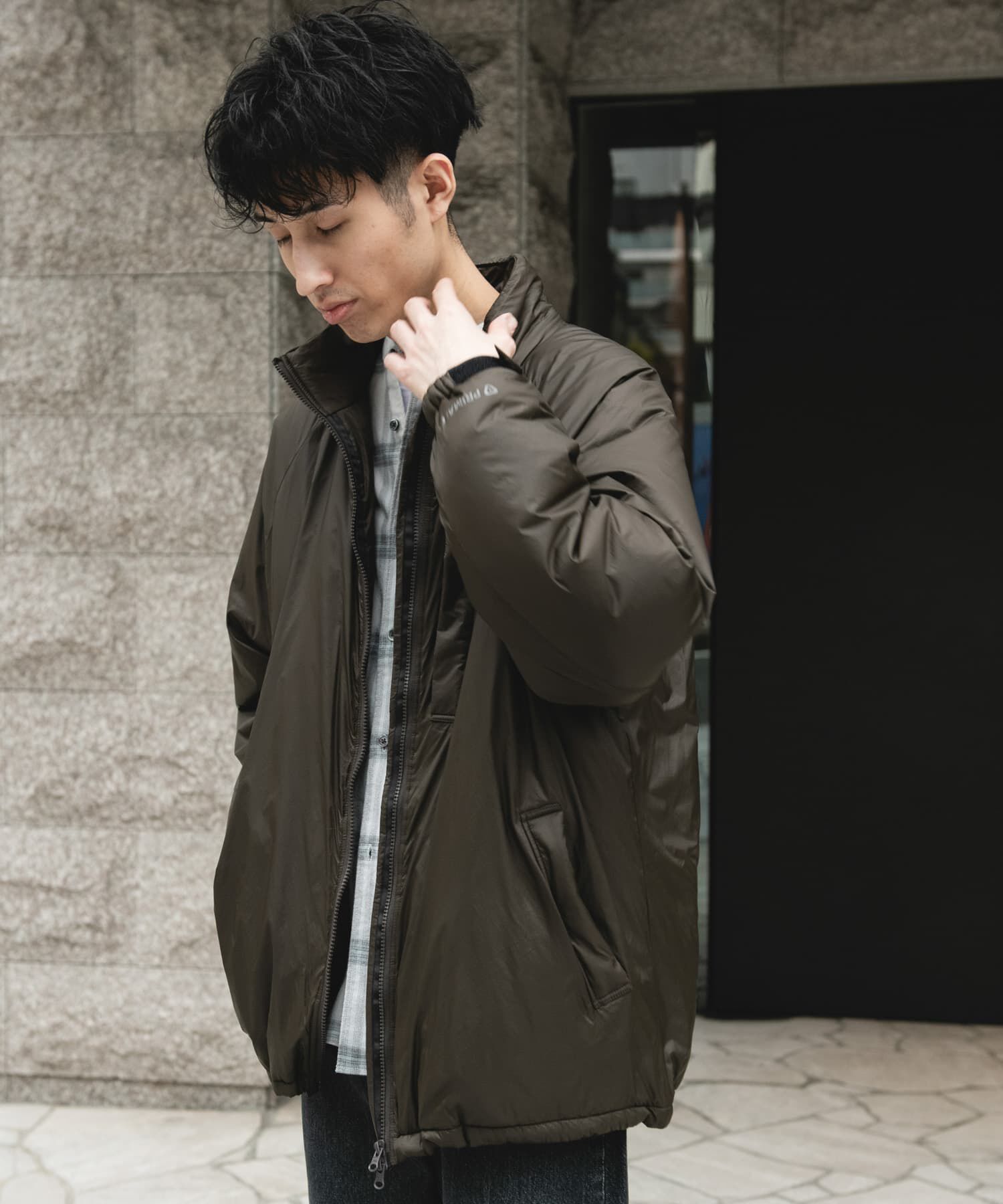 URBAN RESEARCH DOORS「URD PRIMALOFT 中綿ブルゾン」|ブルゾン・スタジャン|