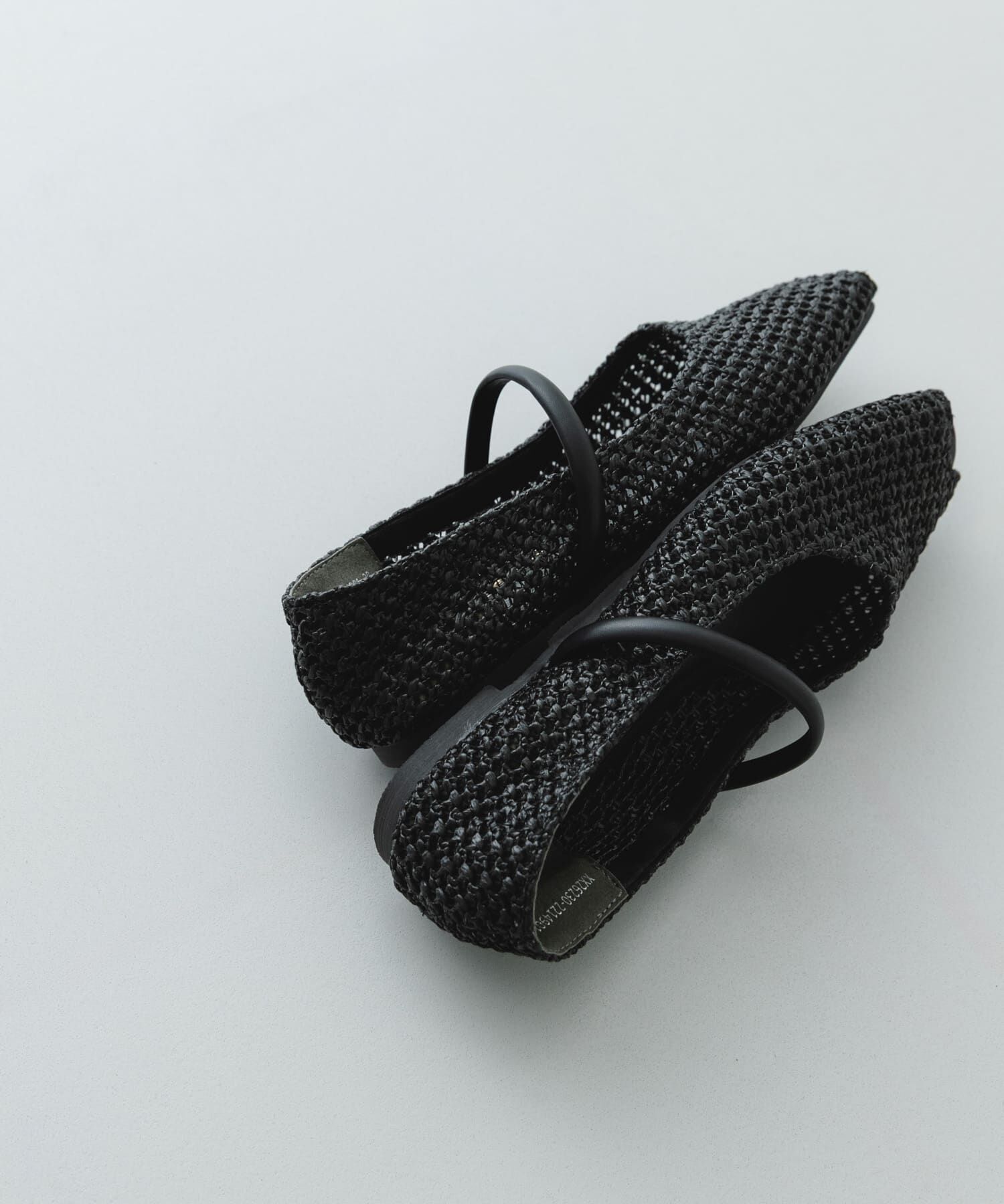 RODE SKO「ピープトゥベルトメッシュフラット」|その他|