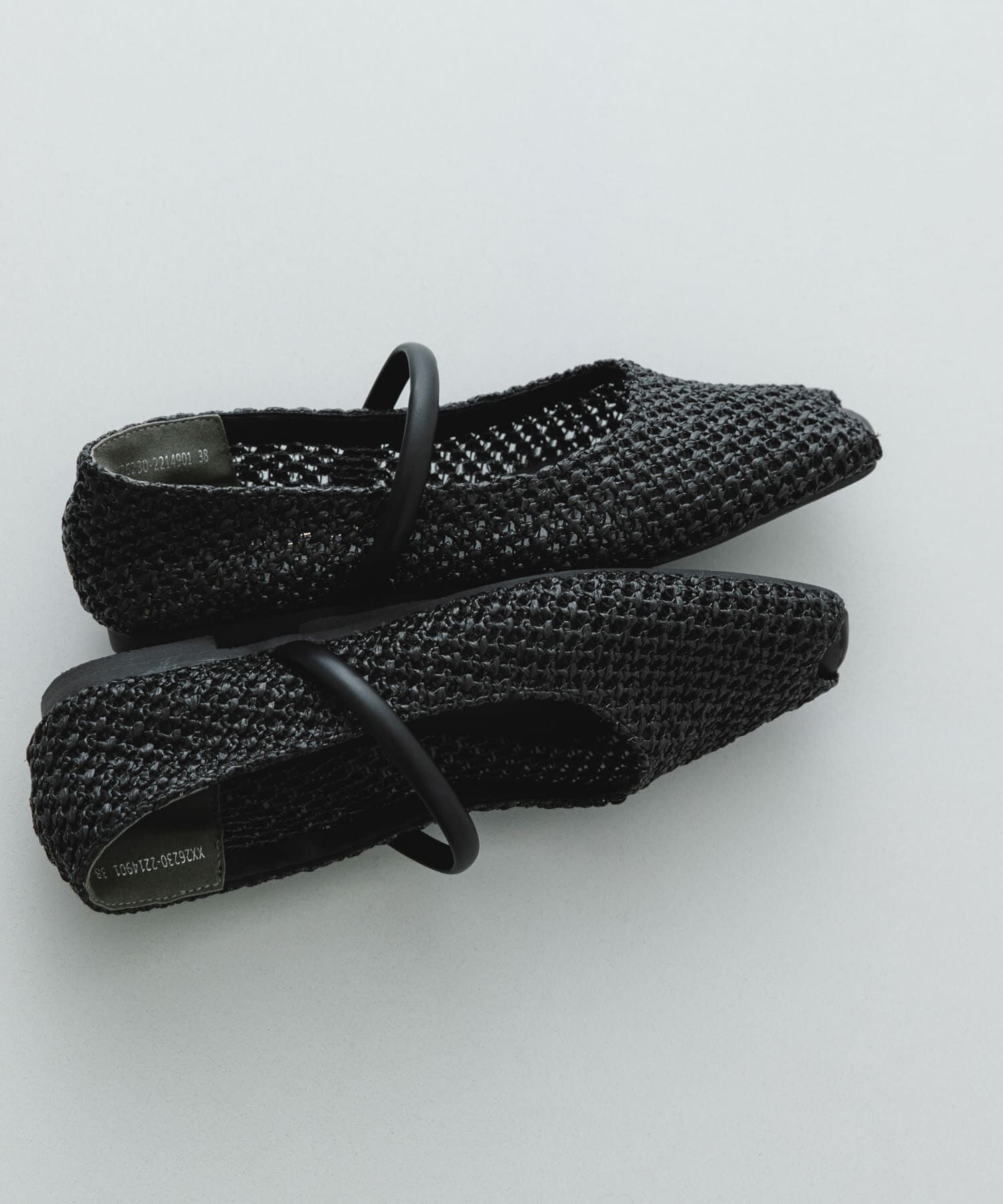 RODE SKO「ピープトゥベルトメッシュフラット」|その他|