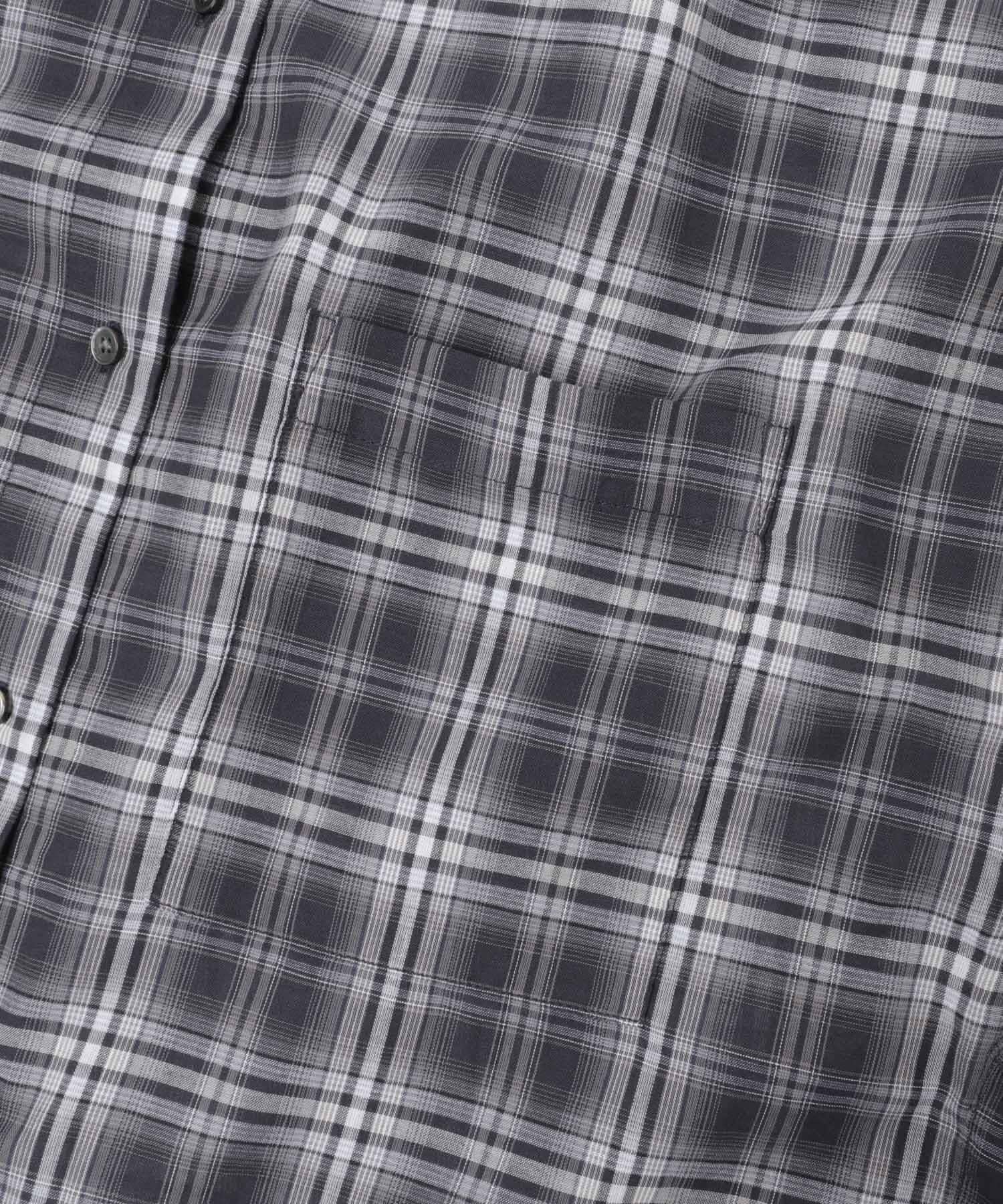 URBAN RESEARCH DOORS「チェックシアーシャツ」|シャツ・ブラウス|