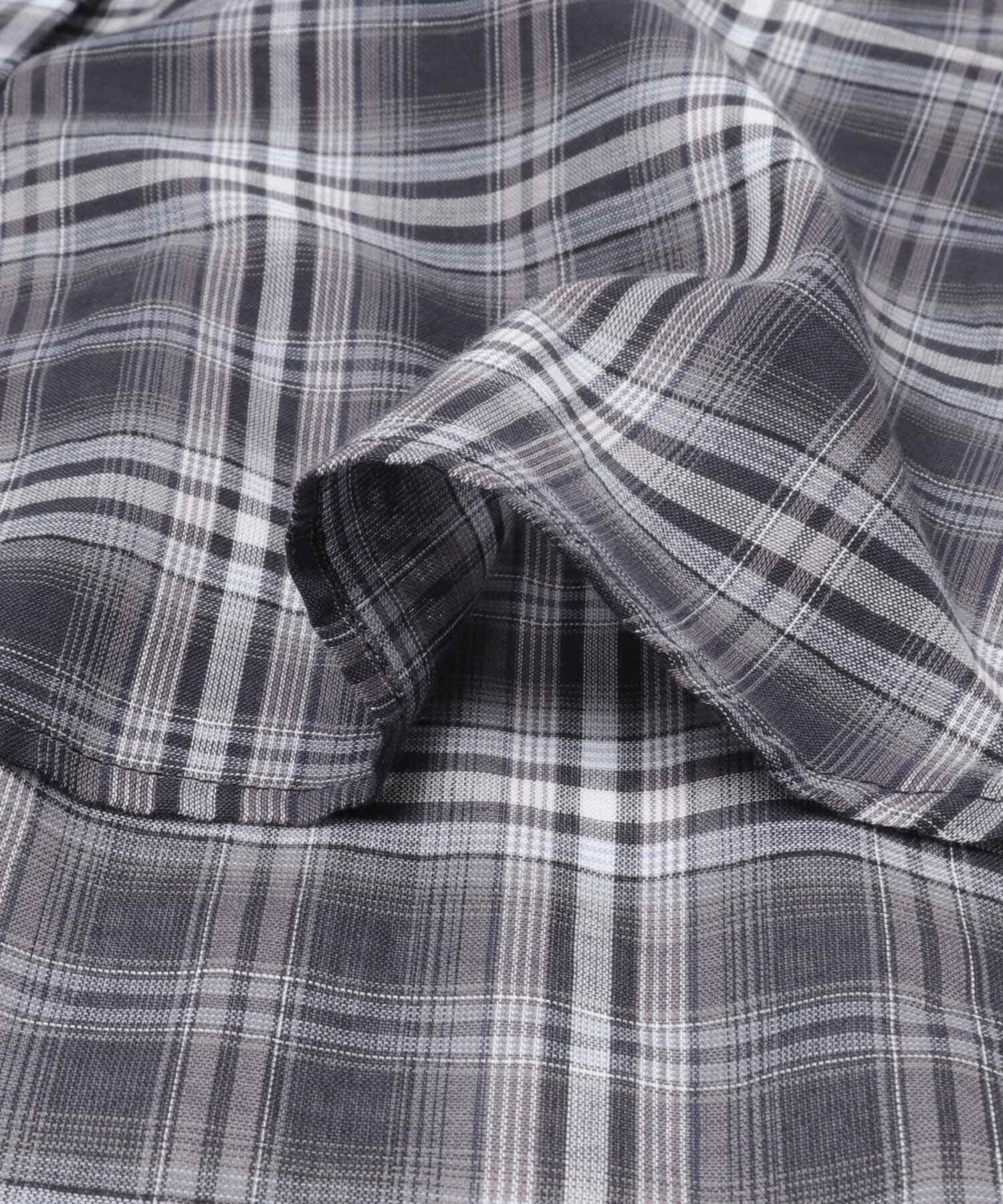 URBAN RESEARCH DOORS「チェックシアーシャツ」|シャツ・ブラウス|