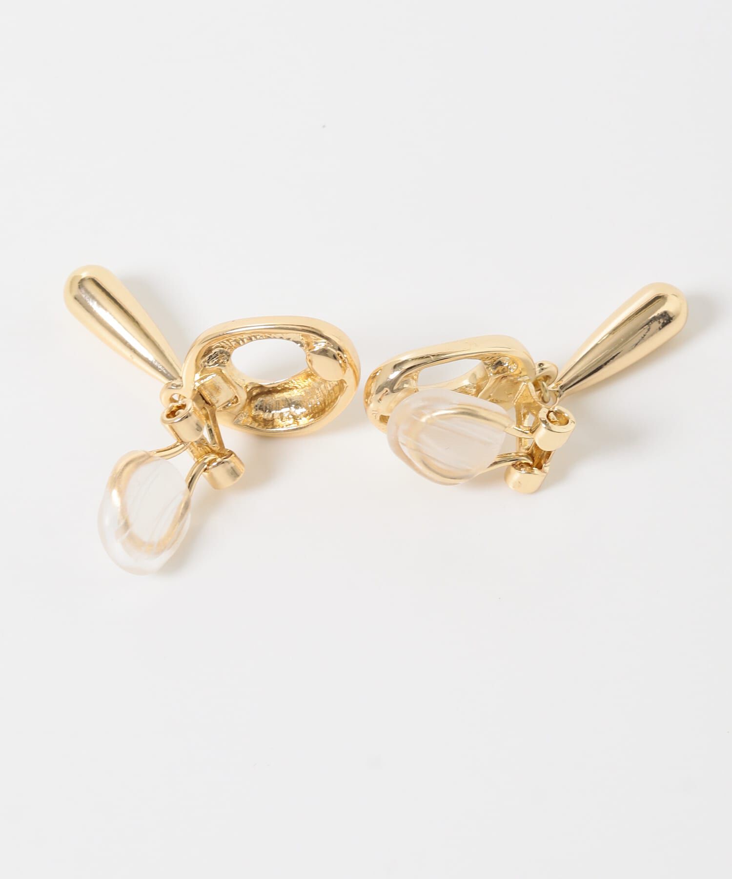 SMELLY「ニュアンスラウンドドロップイヤリング」|イヤリング|