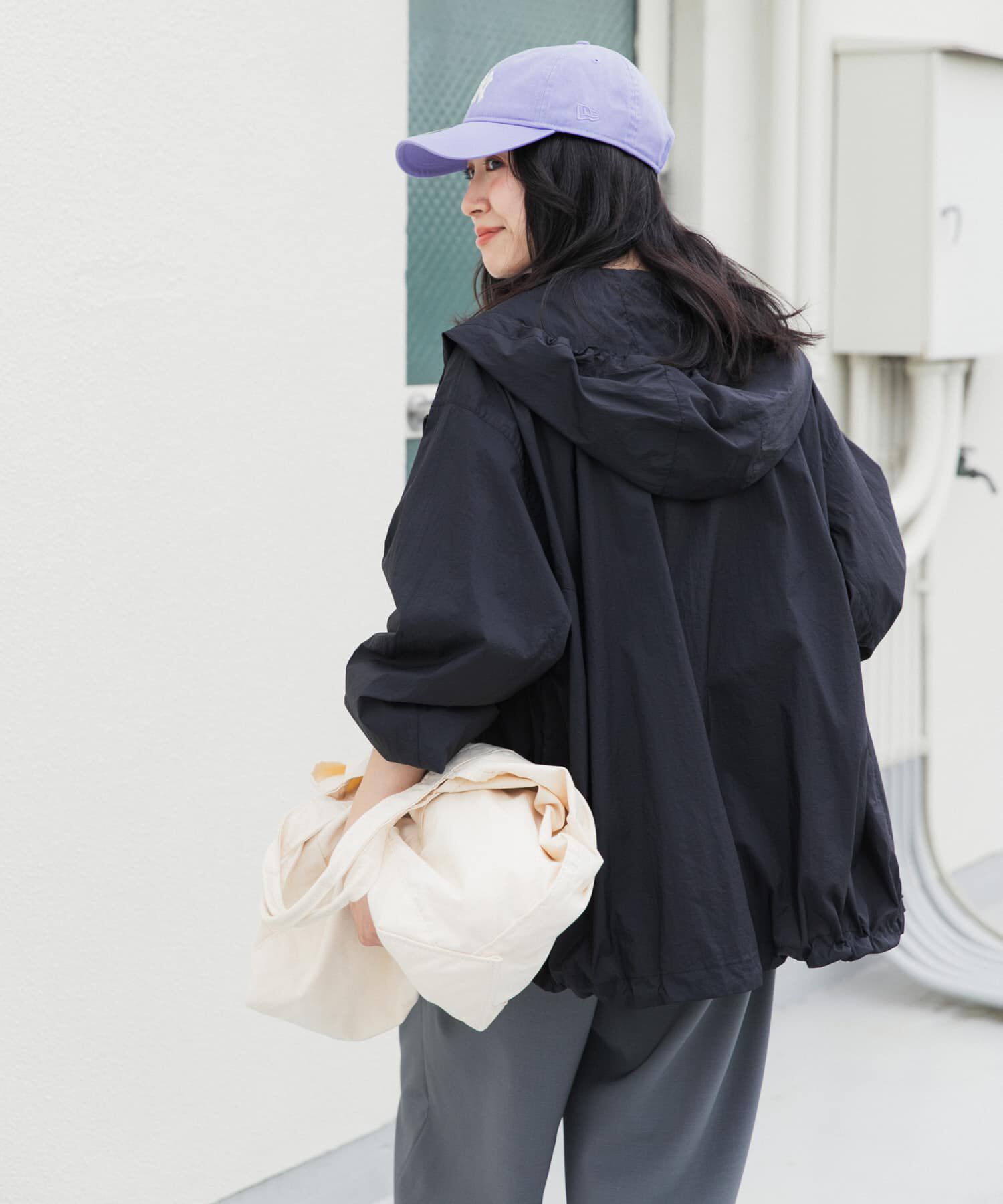 URBAN RESEARCH DOORS「『UR TECH』ポケッタブル撥水フレアパーカー」|その他|