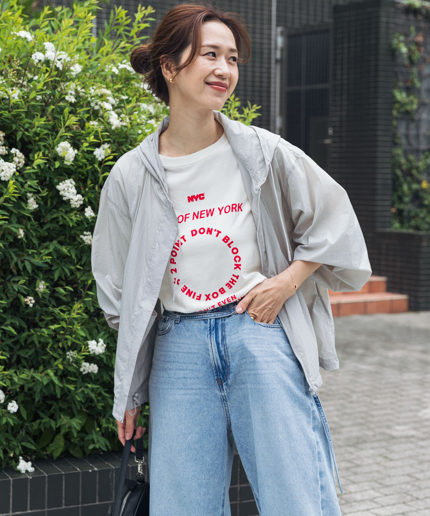 URBAN RESEARCH DOORS「『UR TECH』ポケッタブル撥水フレアパーカー」|その他|