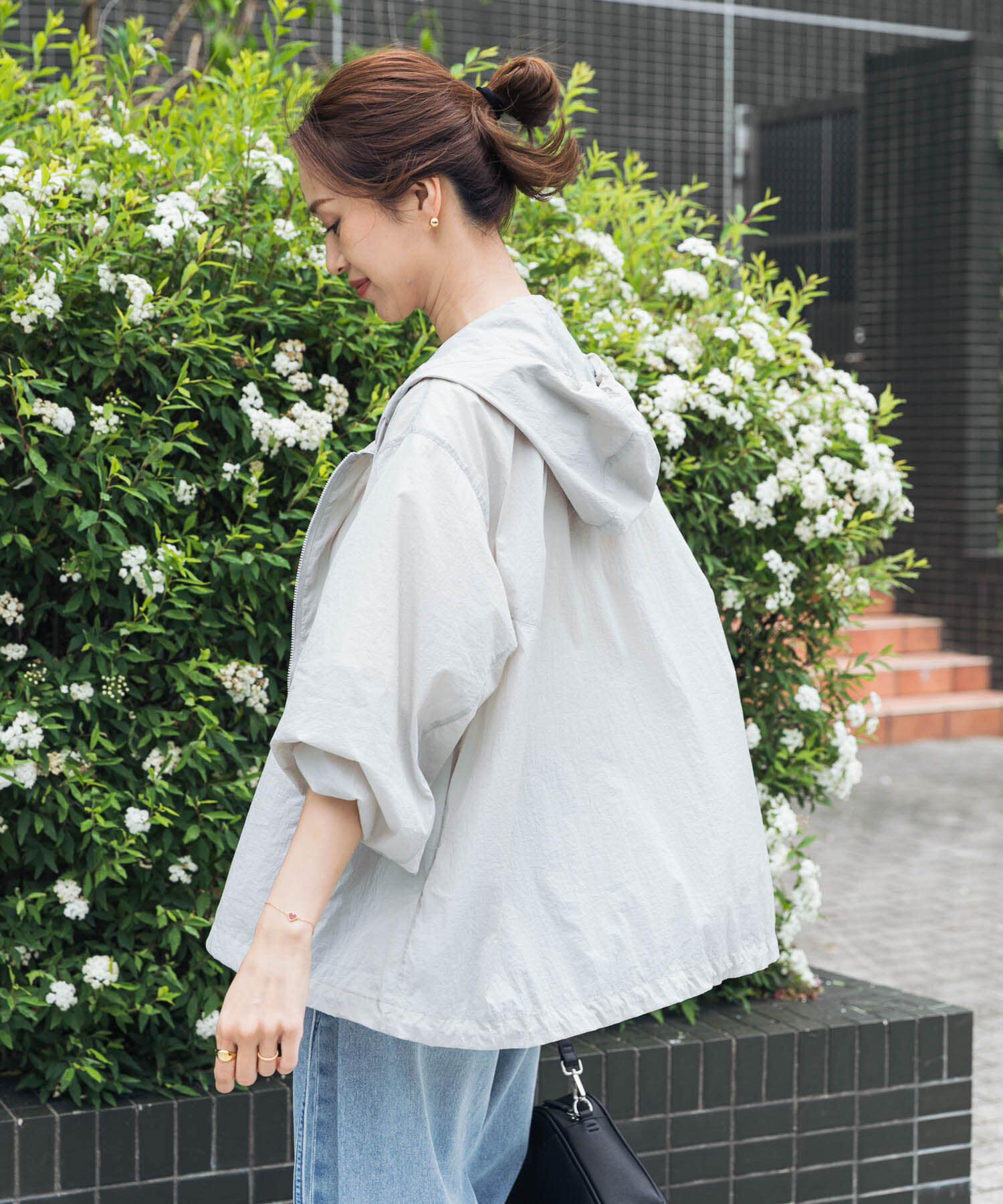 URBAN RESEARCH DOORS「『UR TECH』ポケッタブル撥水フレアパーカー」|その他|