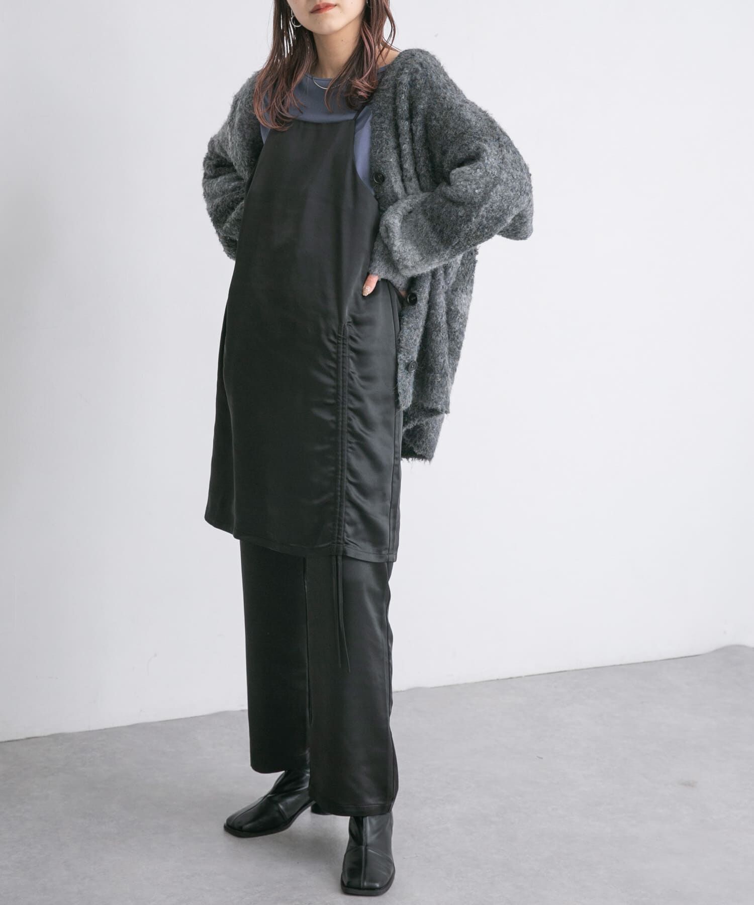  「セットアップキャミワンピース」|ワンピース|