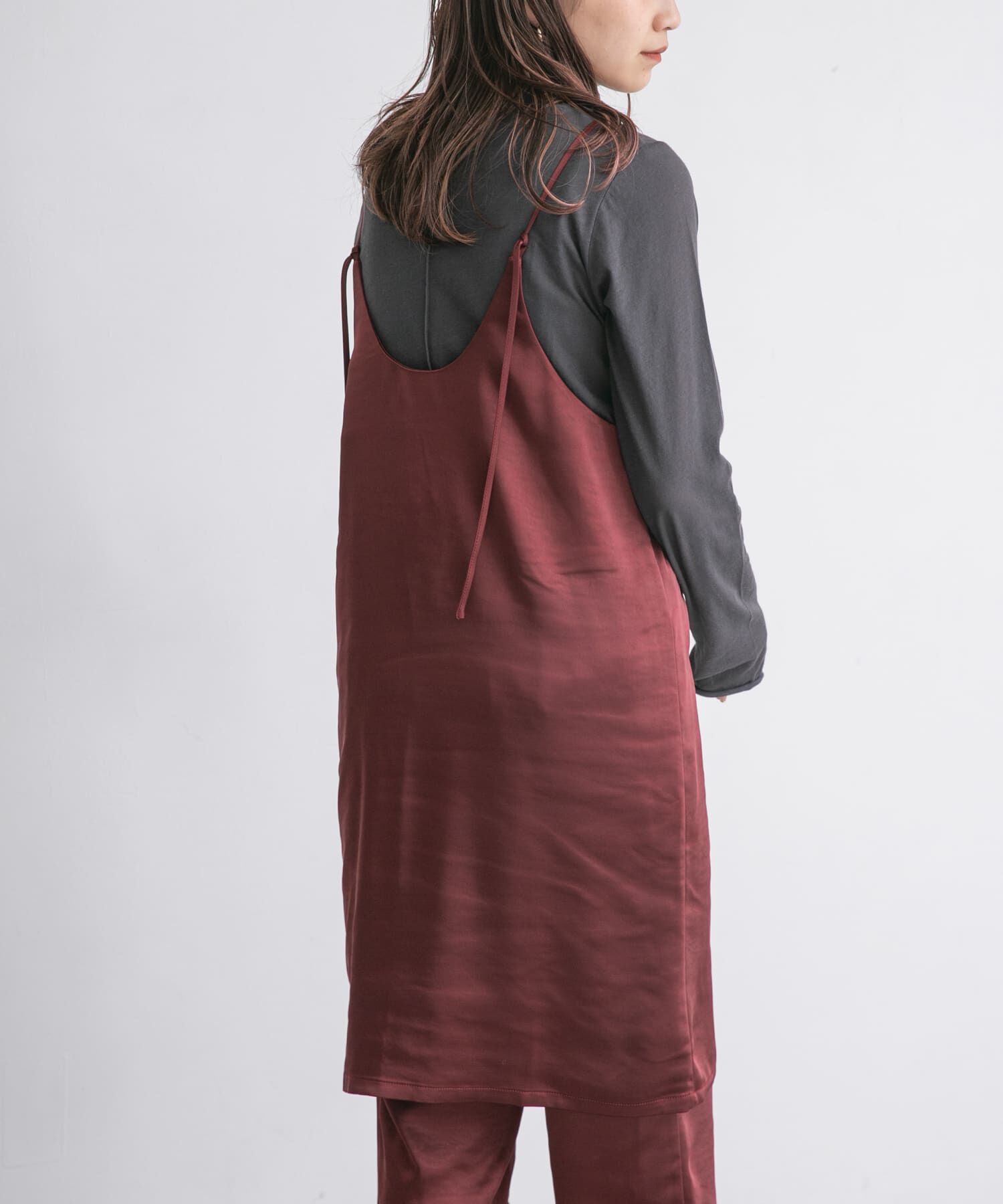  「セットアップキャミワンピース」|ワンピース|