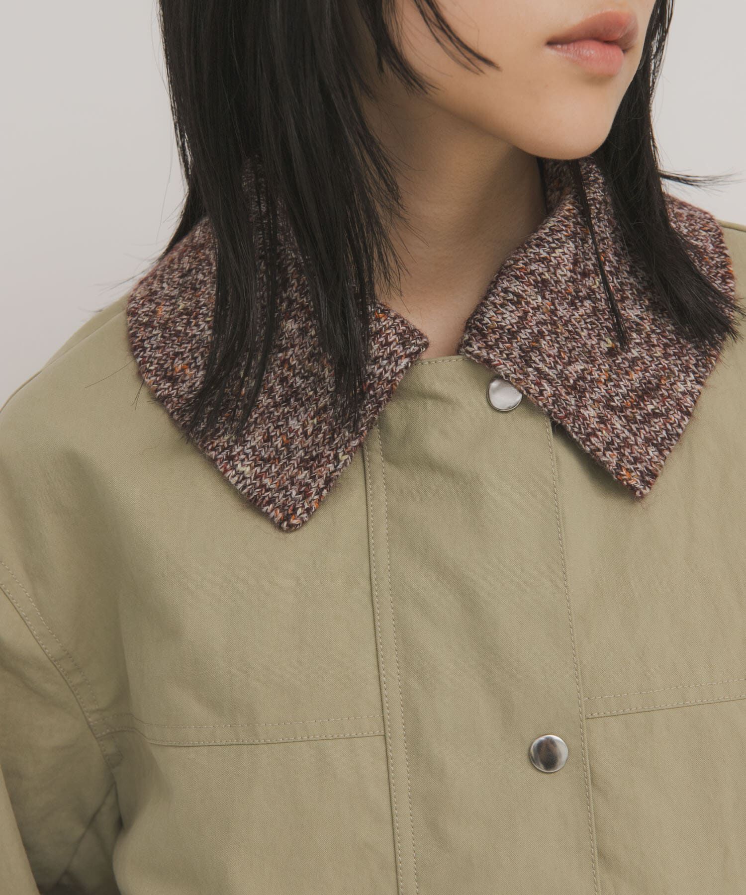  「2WAYカラーバルーンブルゾン」|ブルゾン・スタジャン|