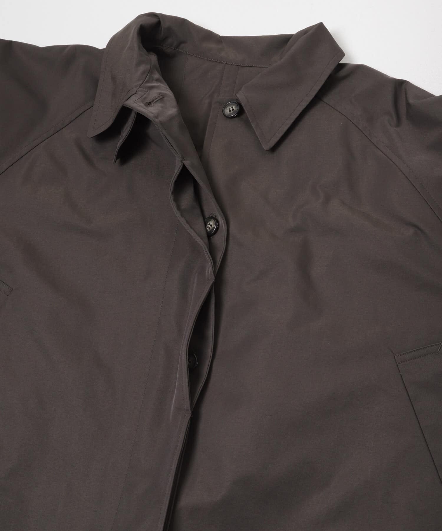  「ステンカラーマントコート」|ステンカラーコート|