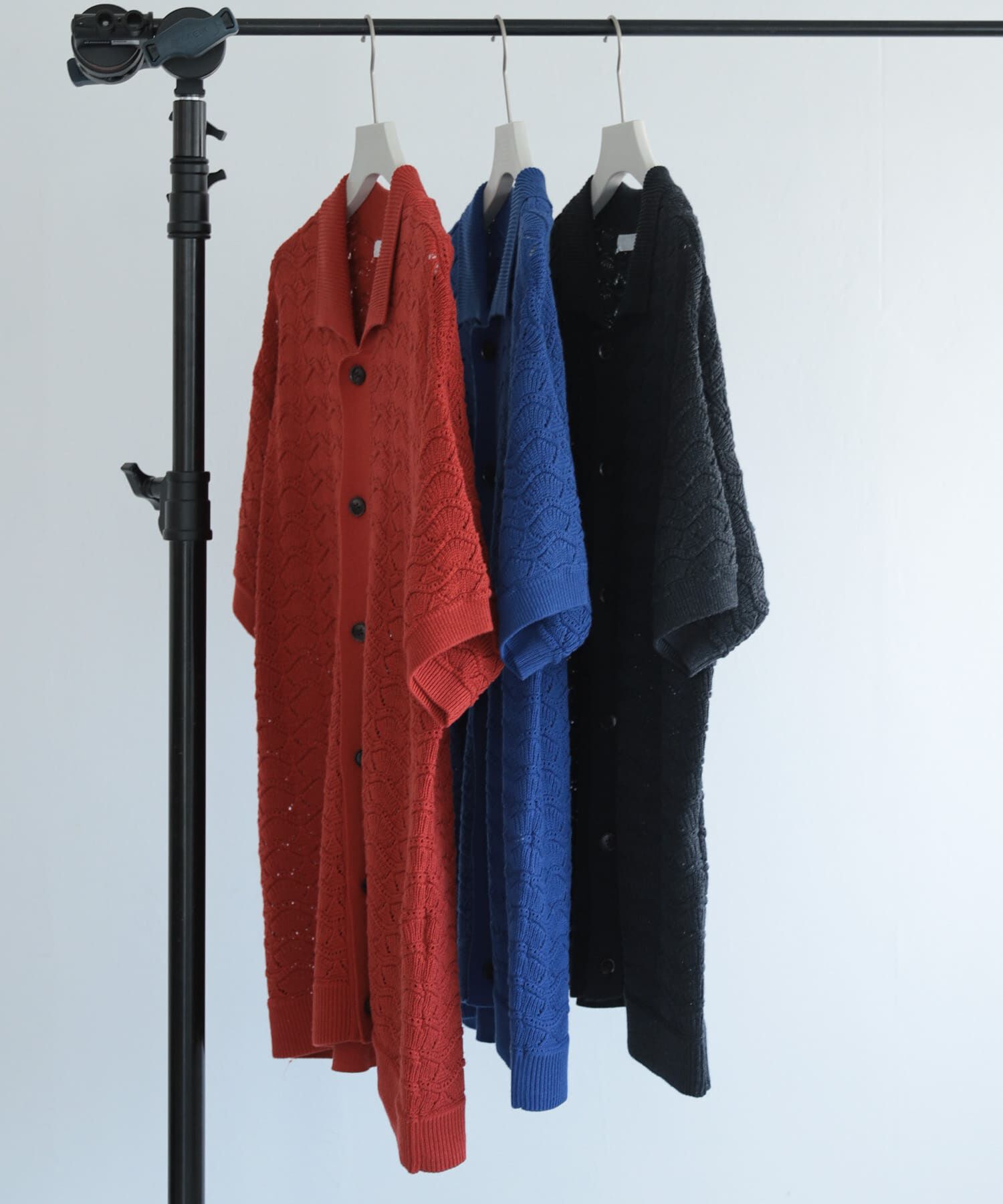 SENSE OF PLACE by URBAN RESEARCH「『ユニセックス』『洗濯可』レースアミカーディガン(5分袖)」|カーディガン|