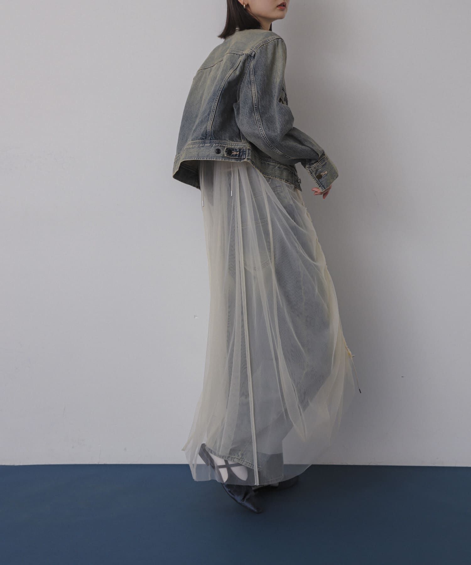 SENSE OF PLACE by URBAN RESEARCH「チュールレイヤードキャミワンピース」|ワンピース|