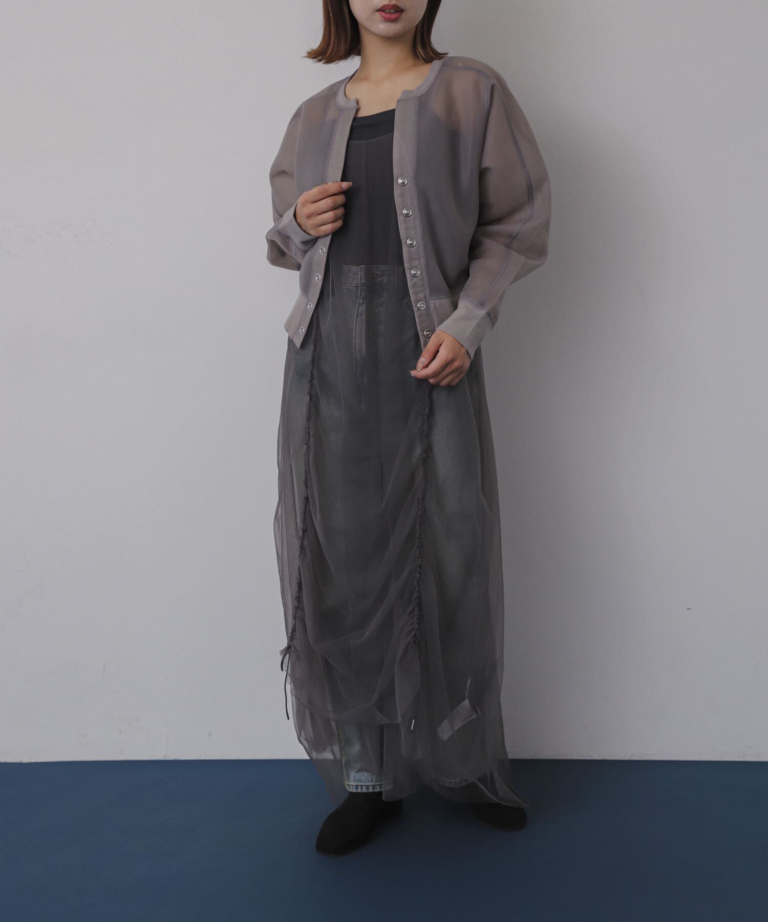 SENSE OF PLACE by URBAN RESEARCH「チュールレイヤードキャミワンピース」|ワンピース|