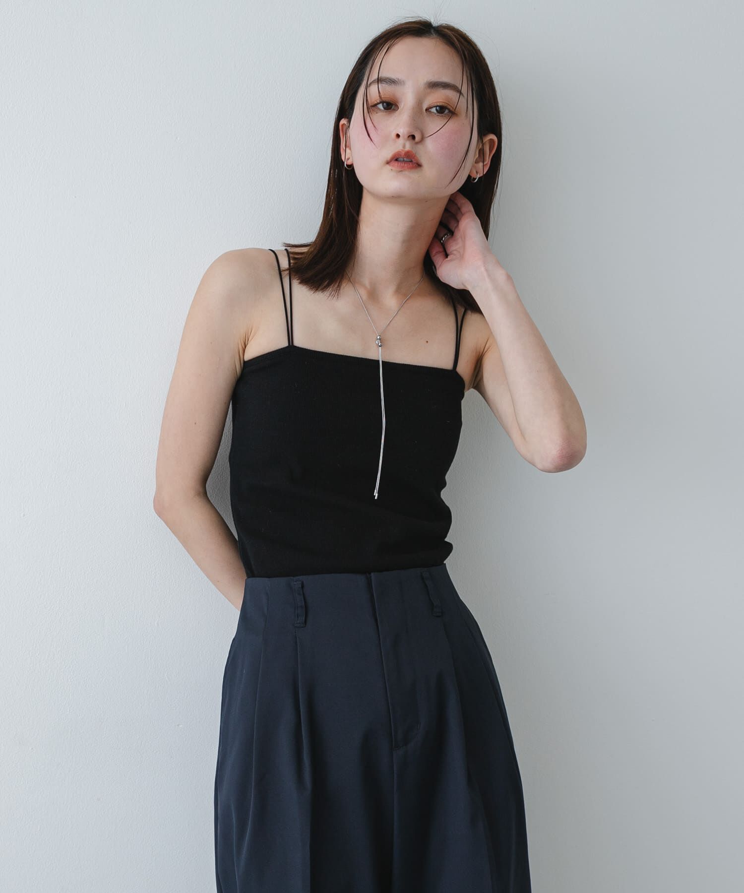 SENSE OF PLACE by URBAN RESEARCH「ダブルストラップカップツキキャミソール」|キャミソール|