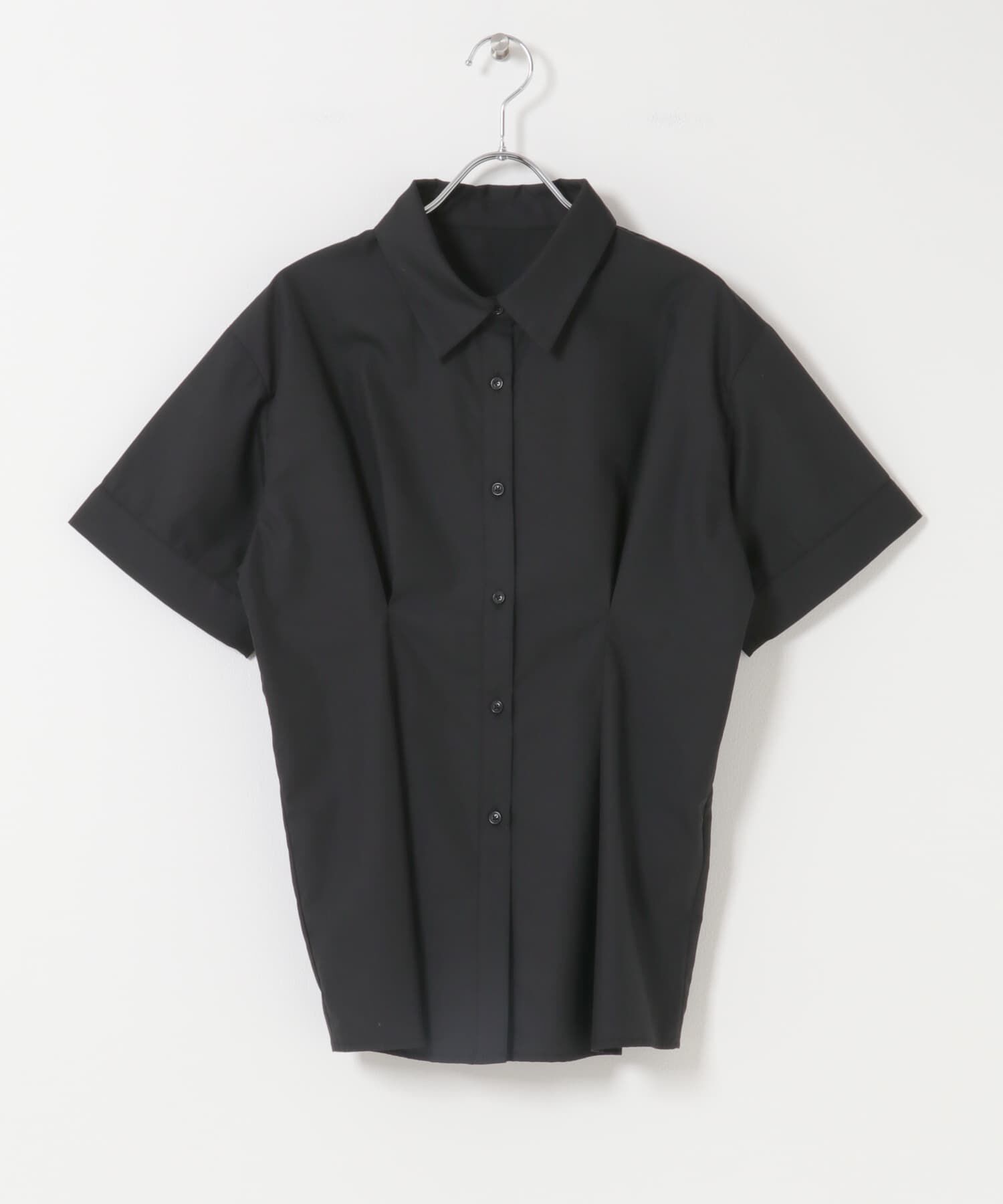 SENSE OF PLACE by URBAN RESEARCH「『イージーケア』ウエストタックハーフスリーブシャツ」|シャツ・ブラウス|