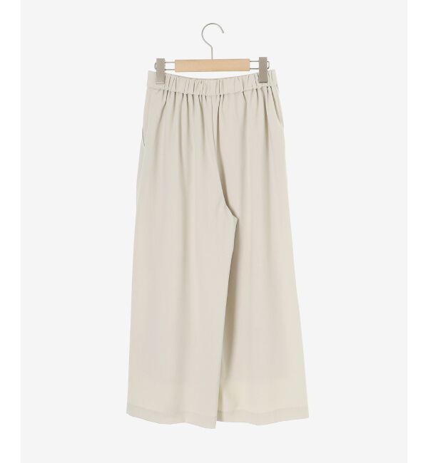 le.coeur blanc「リネンライクワイドクロップドパンツ」|その他|