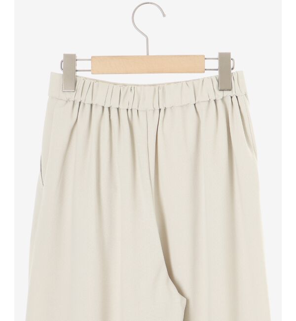 le.coeur blanc「リネンライクワイドクロップドパンツ」|その他|