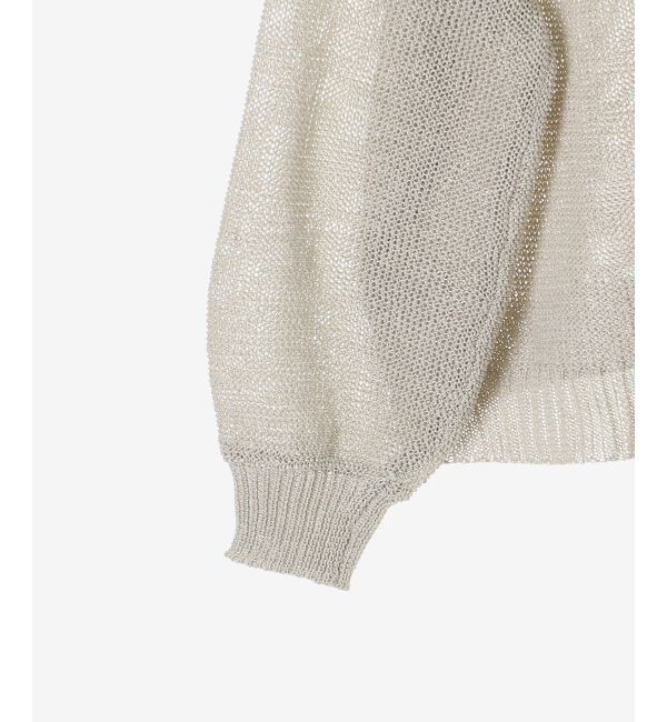  「ペーパーヤーンVネックカーディガン」|カーディガン|