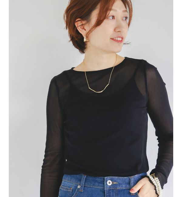  「シアークルーネックプルオーバー」|Tシャツ・カットソー|