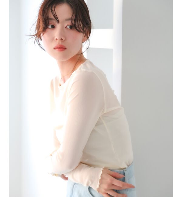  「シアークルーネックプルオーバー」|Tシャツ・カットソー|