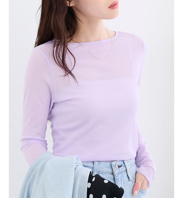  「シアークルーネックプルオーバー」|Tシャツ・カットソー|