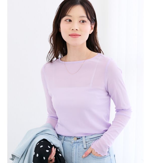  「シアークルーネックプルオーバー」|Tシャツ・カットソー|