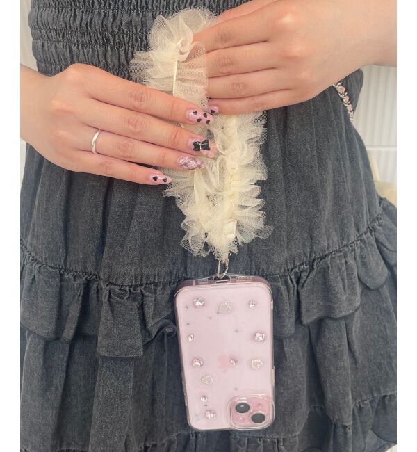 MAJESTICLEGON「チュールストラップ」|ベルト|