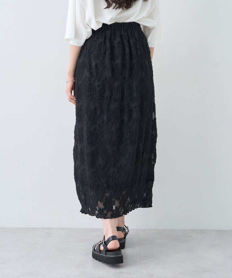 earth music&ecology「マジョリカプリーツナロースカート」|タイト|